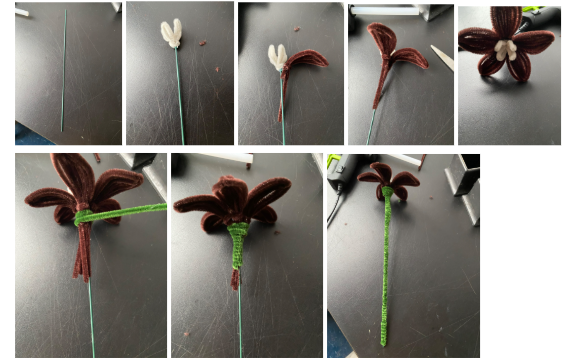 A Creative Gift: Pipe Cleaner Flowers