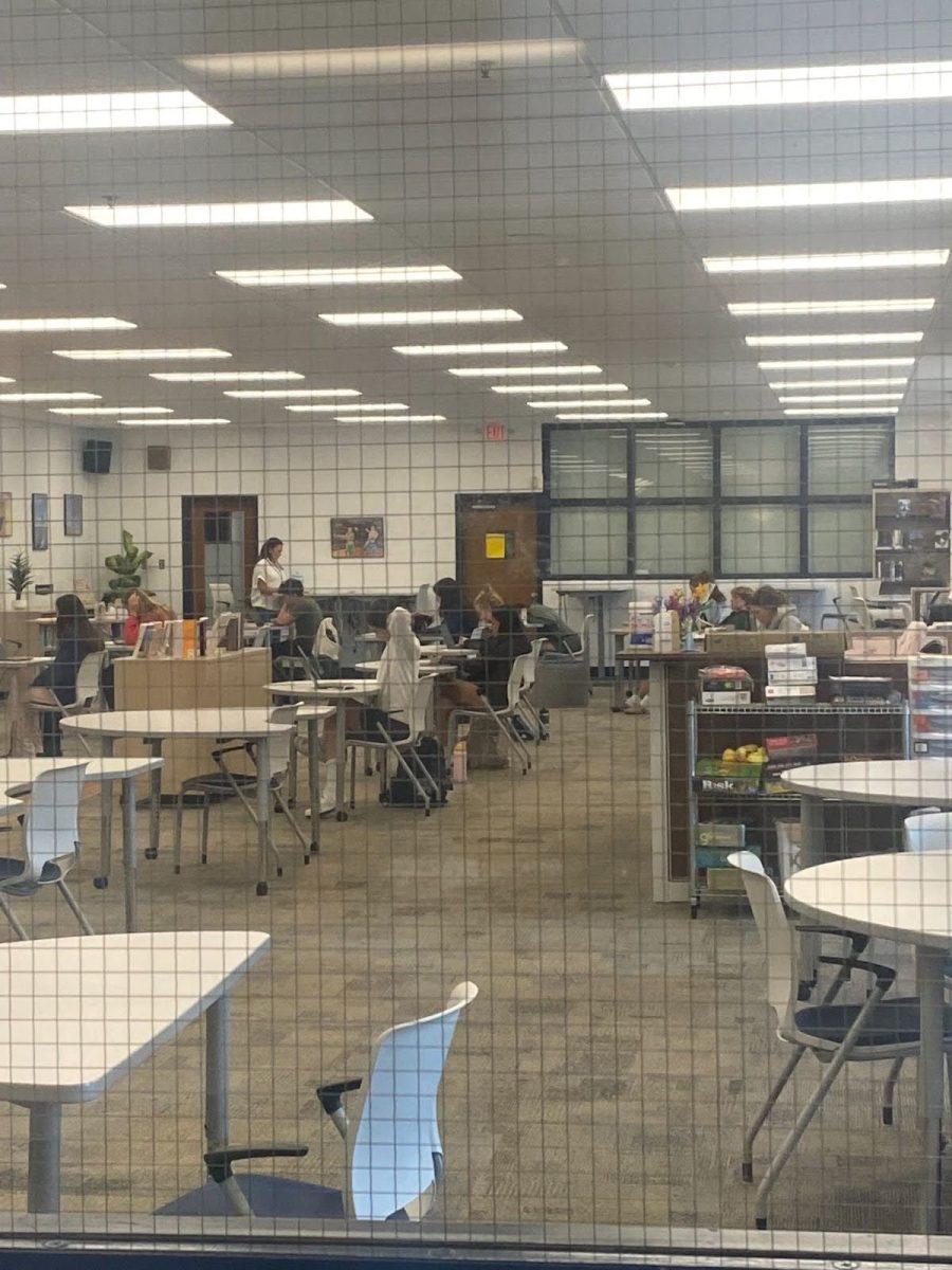 Students taking AP exams in LMC 