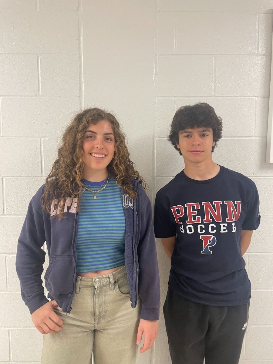   2025-2026 Board of Education Student Representatives 
 From left, Sylvie Webber, Nico Solokowski
            

