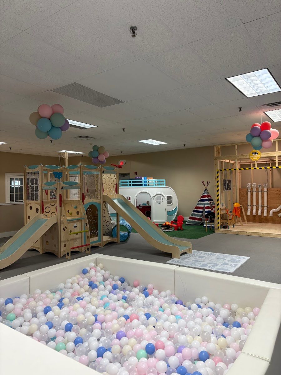 Play area in Peek-A-Brew Cafe