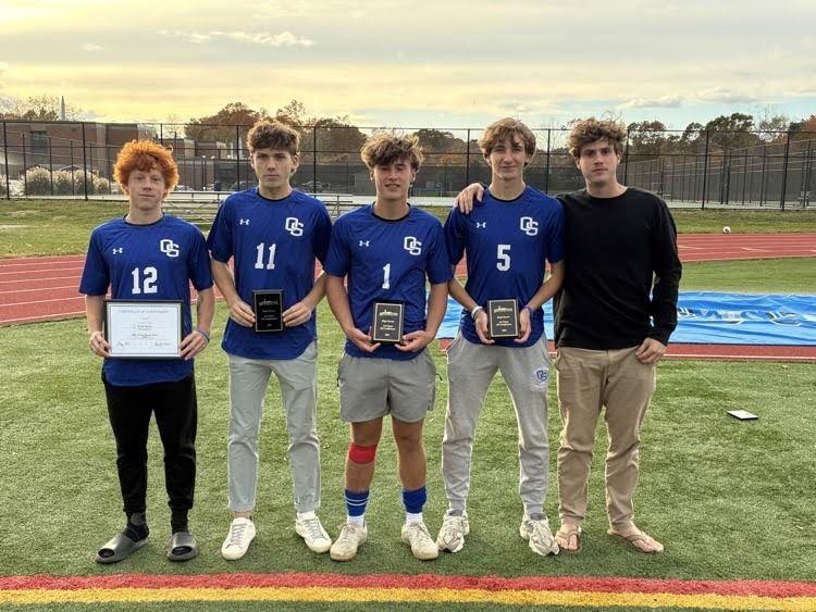 Pictured Left to Right: Wyatt Parker, Walter Bansley, Cesare Girardi, Casey DeAngelo, Ethan Terribile
