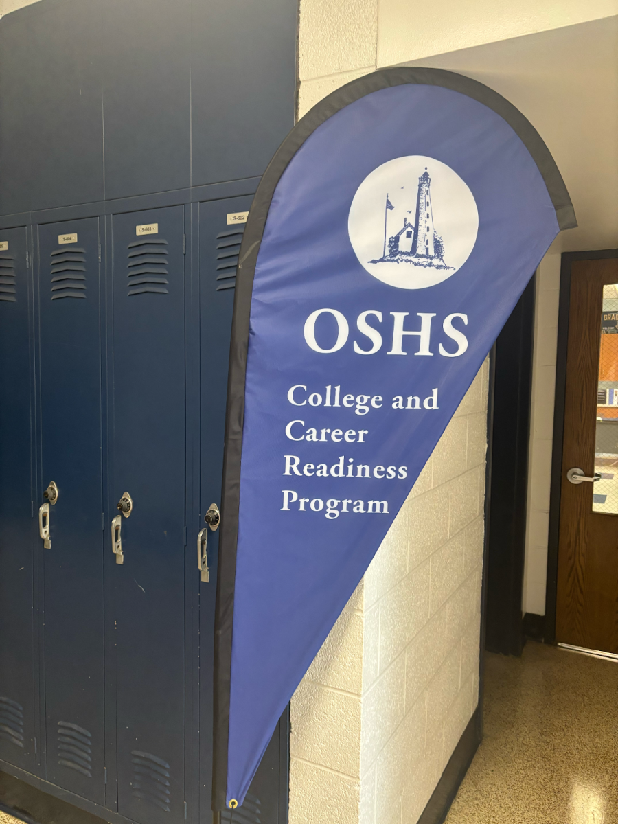Banner outside Career & College Readiness room
