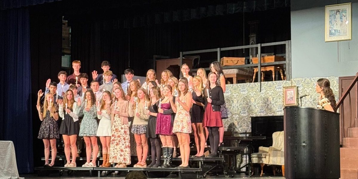 NHS Inductees Pledging on November 17th
