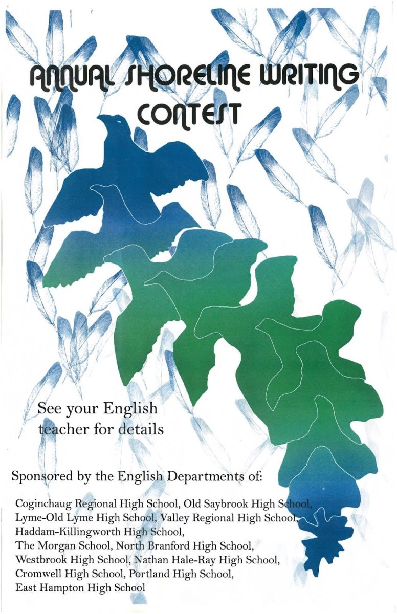 Poster of the annual Shoreline Writing Contest