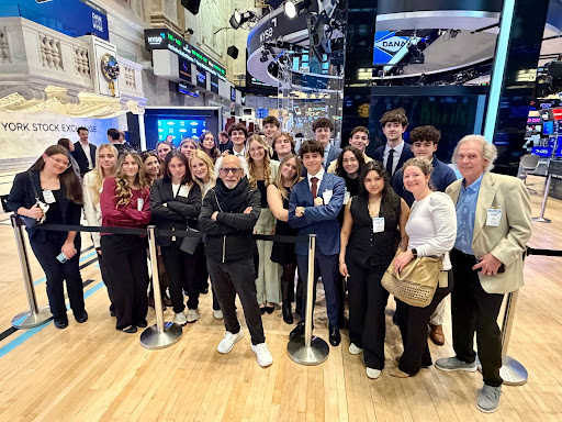 OSHS DECA Students with Peter Tuchman

