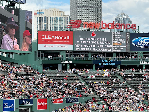 Announcement made at the Red Sox Game 